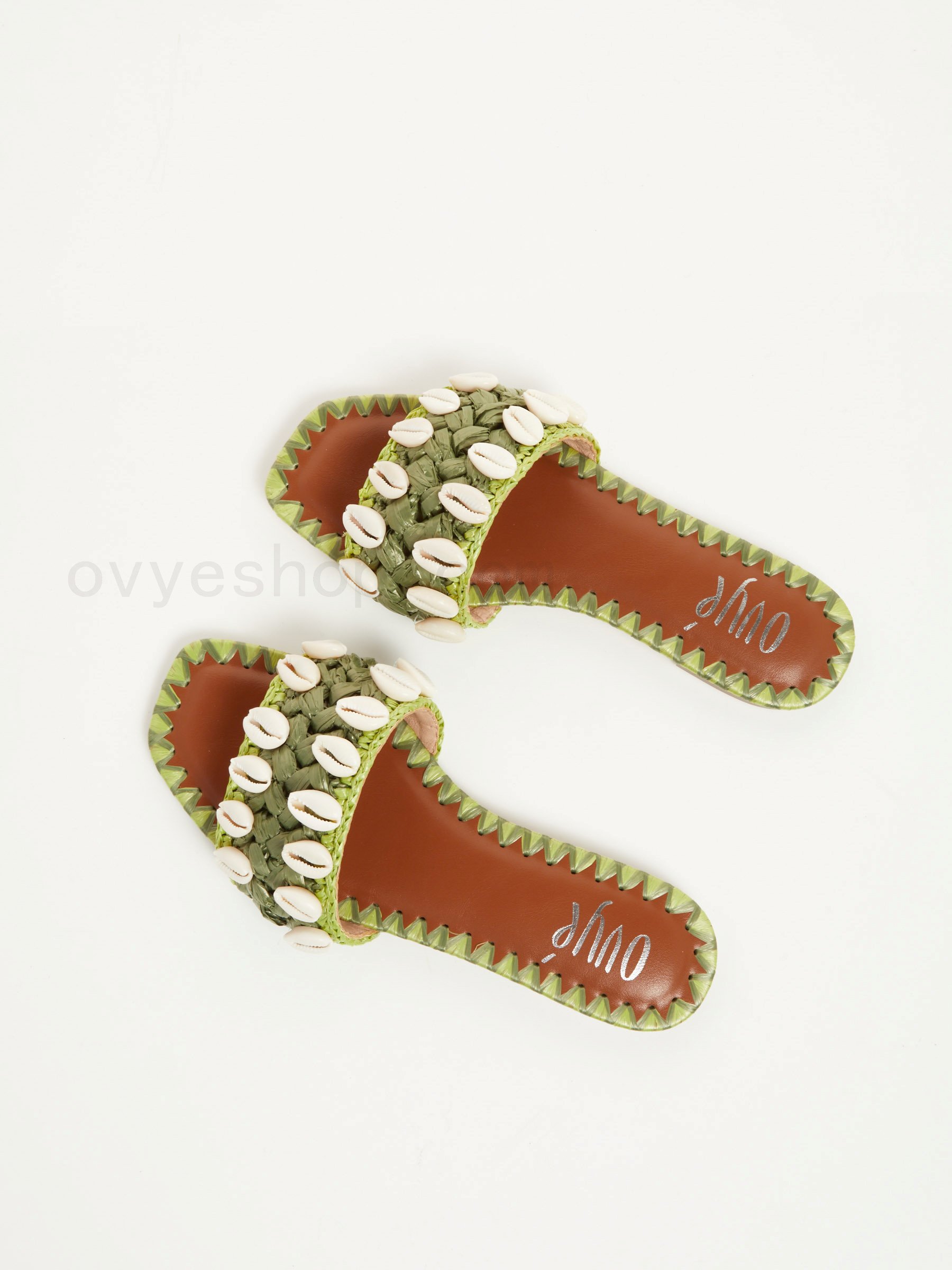 ovy&#232; outlet Raffia Sleepers F0817885-0461